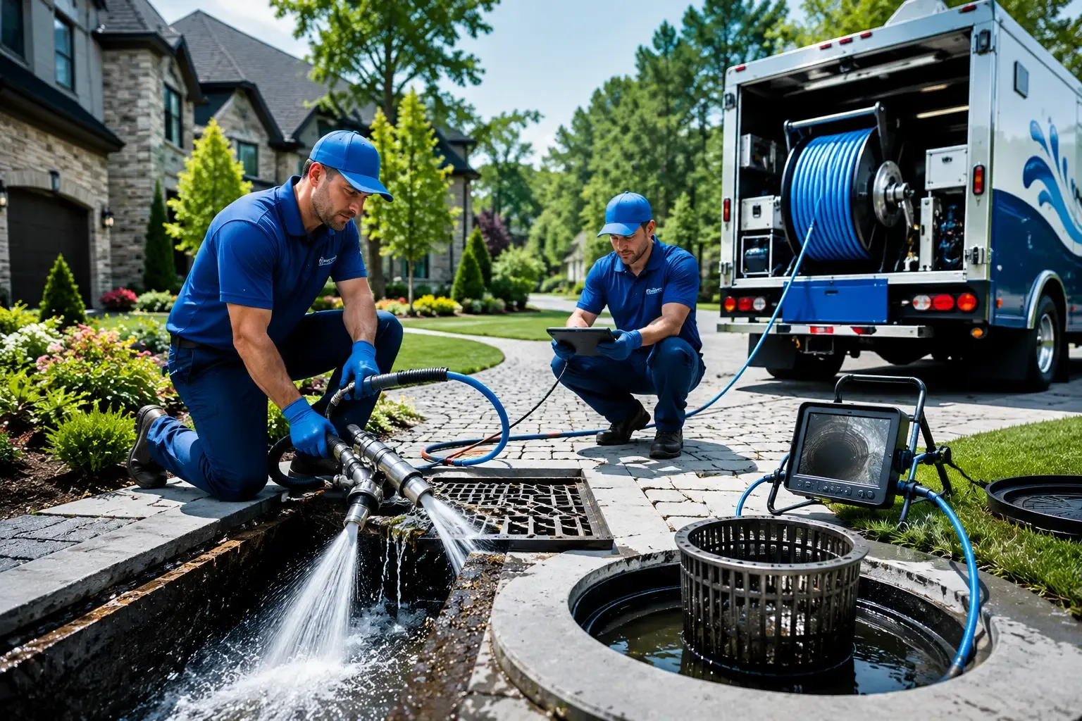Local outdoor drain cleaning professionals in Pledger, TX
